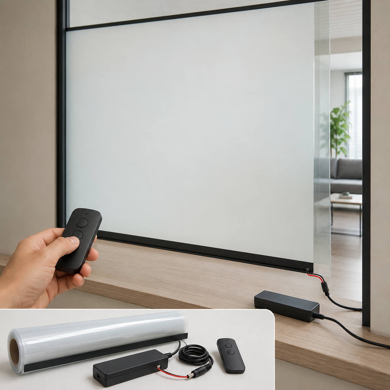 GlassGuard Smart Film